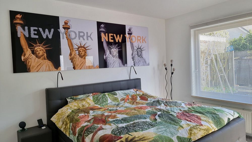 POP ART Statue of Liberty | New York New York | panorama van Melanie Viola