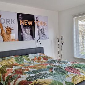 Kundenfoto: POP ART Freiheitsstatue | New York New York | Panorama von Melanie Viola