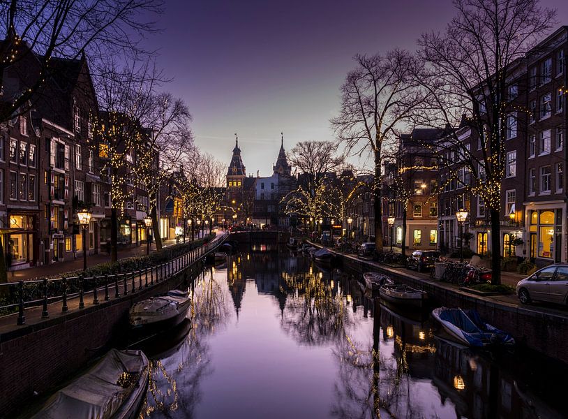 Kerstmis in Amsterdam. van Ruurd Dankloff