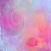 Dromerige Harmonie – serie abstracte acrylkunst in zachte pasteltinten van Femke Bender