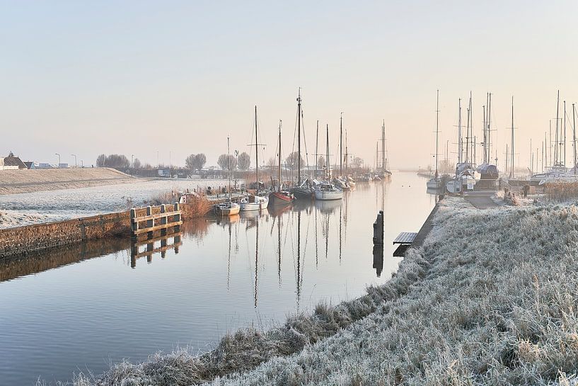 Winter in Edam by Harry Schuitemaker