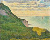 Meerblick bei Port-en-Bessin in der Normandie, Seurat von Liszt Collection Miniaturansicht