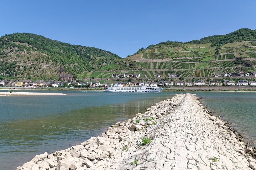 Weinort Lorchhausen im Rheingau von Peter Eckert