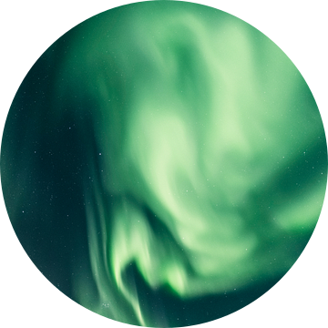 Noorderlicht, Aurora Borealis aan de nachtelijke hemel van Sjoerd van der Wal Fotografie