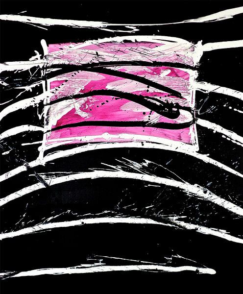 Between the pink lines by Rob van Heertum
