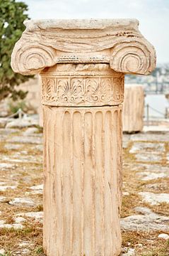 A classical column in Athens