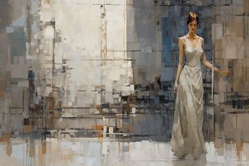 Vrouw Modern | Schilderij van ARTEO Schilderijen