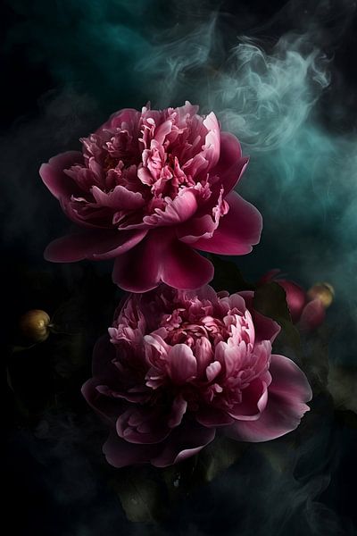 Unterwasser Blumen von NJ Midnight Studio