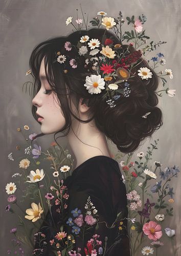 Flower Woman | Garden of Silent Blooms