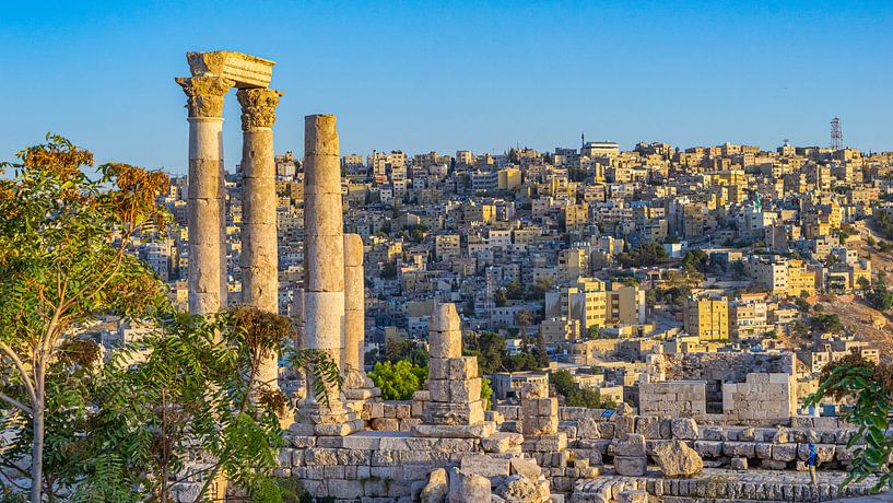 Citadel of Amman, Jordan by Jessica Lokker