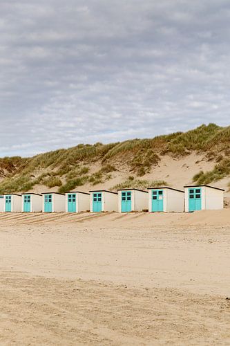 Cabines de plage de Texel