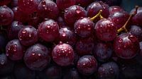 Red grapes