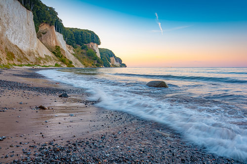 Kreideküste auf Insel Rügen