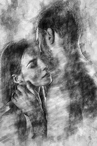 Love me tender (erotica, drawing)