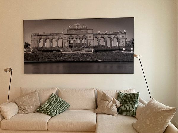The Gloriette in Black and White, Scholss Schönbrunn, Vienna