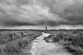 Vuurtoren (de Noordertoren) Schiermonnikoog van Jeroen Sloot