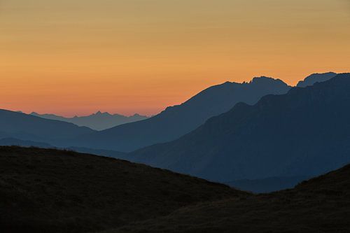 Zonsondergang Dolomieten
