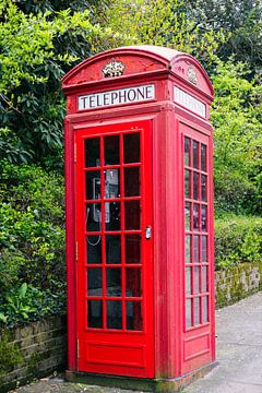 Telephone Cabin London England by Luis Emilio Villegas Amador