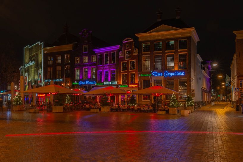 Großer Markt in Groningen von Ingrid Visser