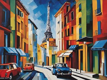 Colourful Paris by Bart Veeken