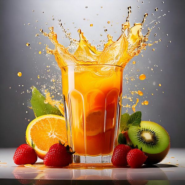 Jus de fruits multivitaminé par Martine Affre Eisenlohr