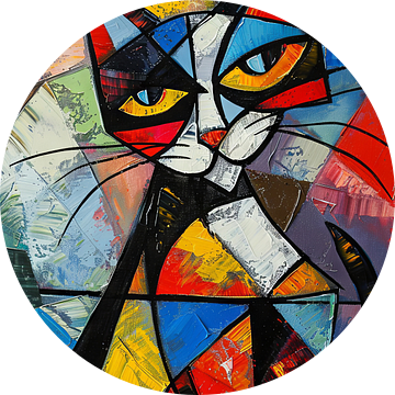 Kubistische kat