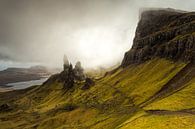The Storr in the mist.  by Tom Opdebeeck thumbnail