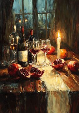 Wine by candlelight by Dream Drip