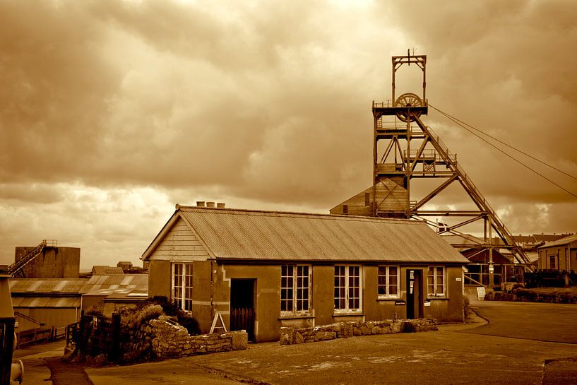 Former mining village in Cornwall, England by Rietje Bulthuis