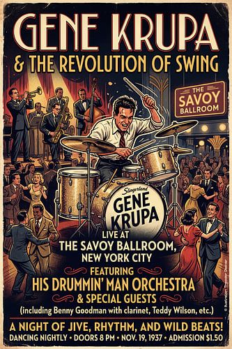 Gene Krupa au Savoy