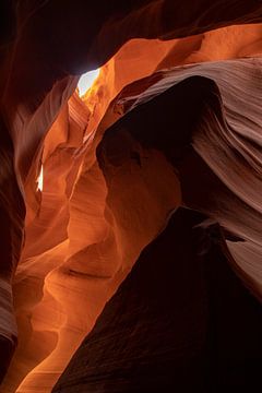 Antelope Canyon, Page Arizona van Gert Hilbink