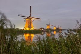 Kinderdijk Verlichtingsweek 2020 van Ad Jekel