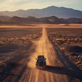 Adventurous journey through the desert by Poster Art Shop