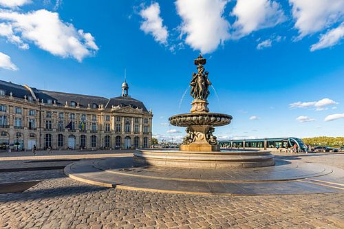 Place de la Bourse in Bordeaux - Frankrijk