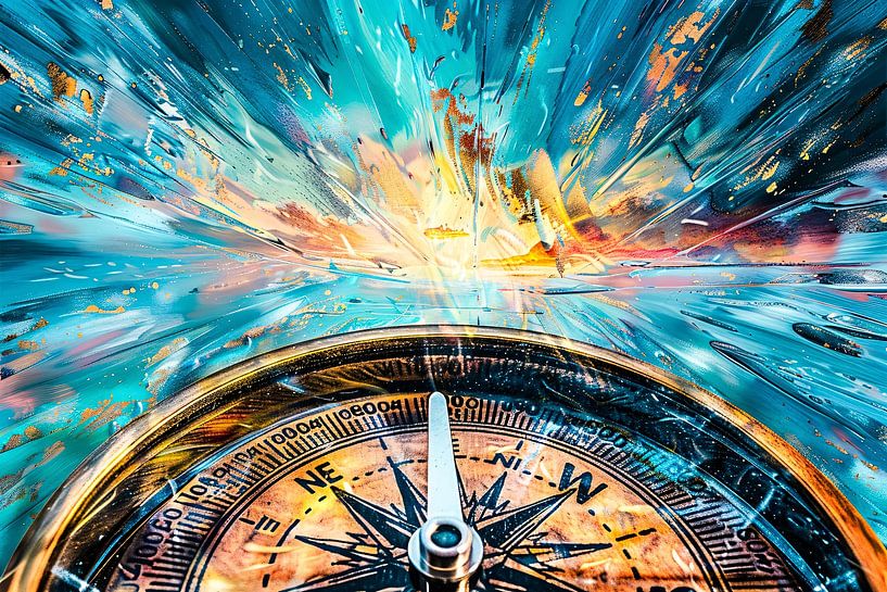 Dynamic colours with compass by Art & Soul Creations