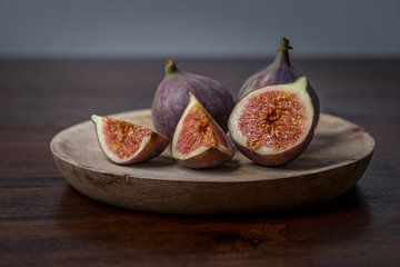 Nature morte avec des figues sur John van de Gazelle fotografie