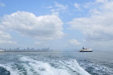 Sur le traversier pour l'île de Taboga