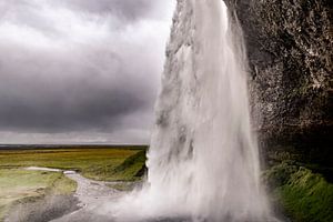 Wasserfall Seljalandsfoss in Island von Sjoerd van der Wal Fotografie