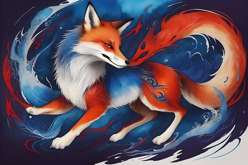 Surrealistische vos XI