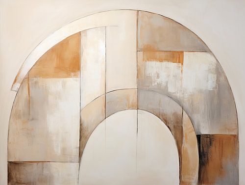 Œuvre d'art abstraite