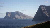 Blick von Kallur, Färöer-Inseln von Floris Heuer Miniaturansicht