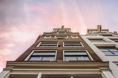 Iconische Amsterdamse trapgevel