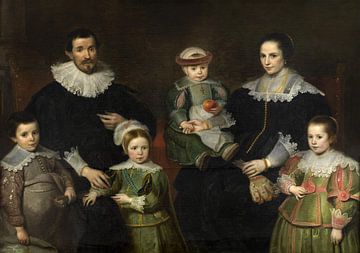Familieportret, Cornelis de Vos