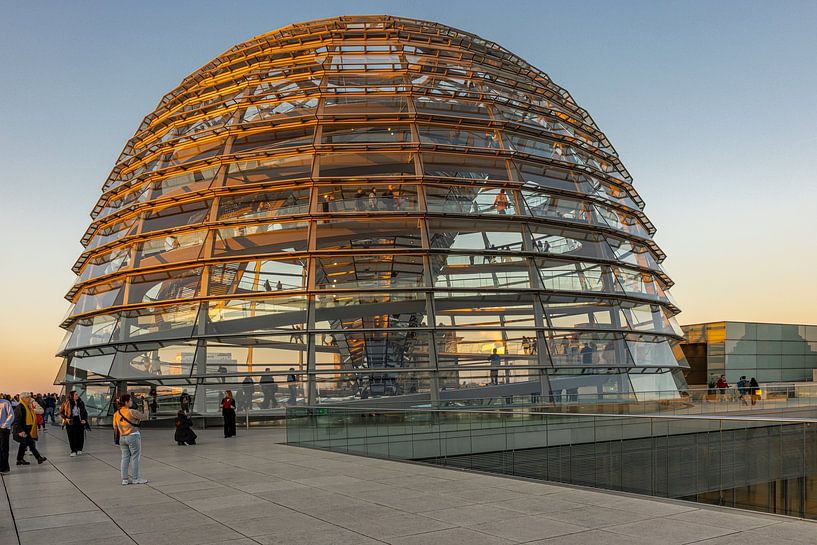 The dome of the Reichstag by Easycopters