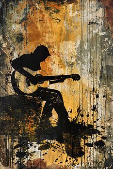 guitar banksy