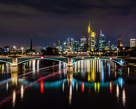 Frankfurt am Main bei Nacht von Goos den Biesen