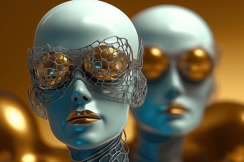 Aliens, or mannequins after all? by Ton Kuijpers