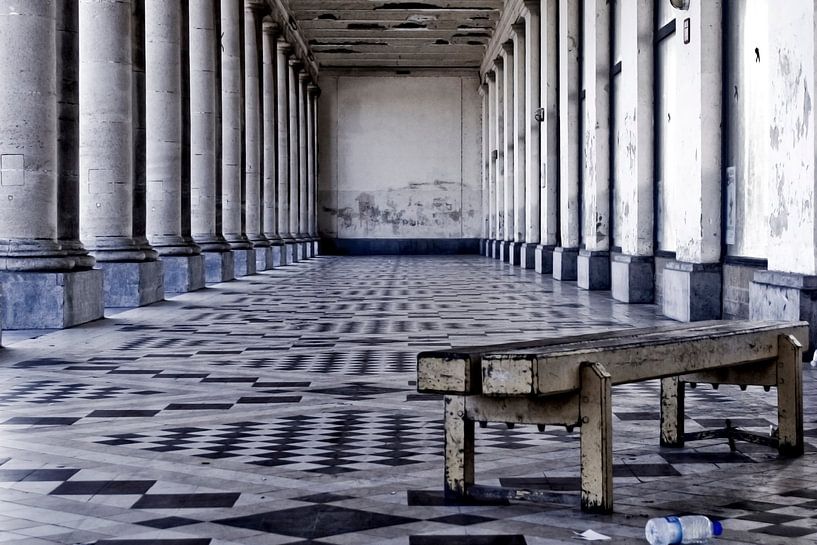 Photo of the thermae palace in Ostend. by Therese Brals