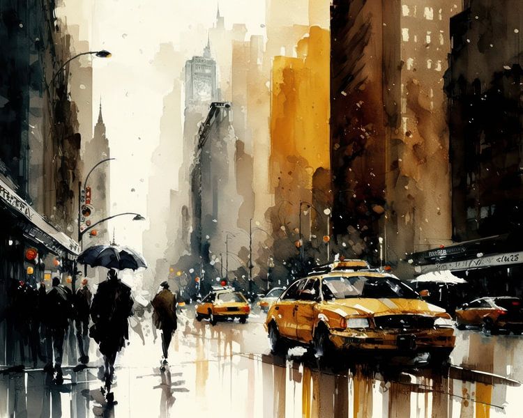 New York City. by AVC Art Studio