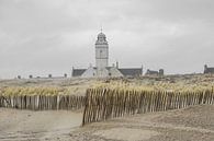 Kerk aan Katwijkse strand van Dirk van Egmond thumbnail
